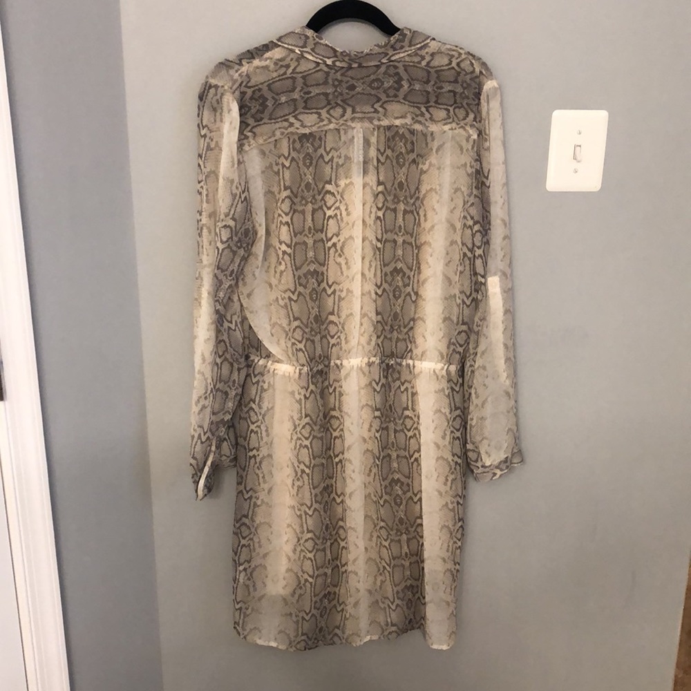 Snakeskin Old Navy Dress NWT Size L - Picture 6 of 6